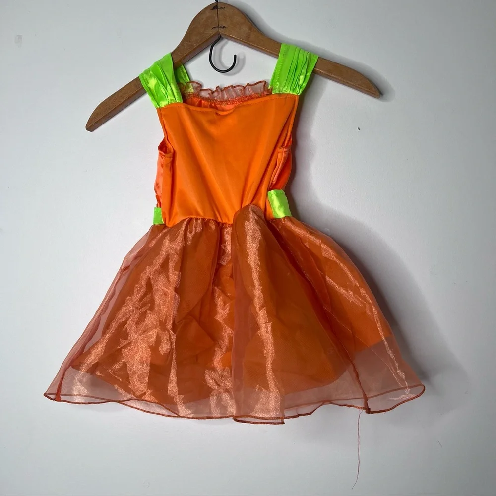 Pumpkin halloween child's dress size 2-3T